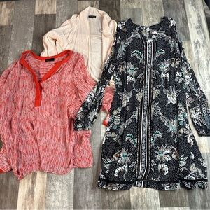 Women’s Medium Variety, Dress, Blouse, Cardigan